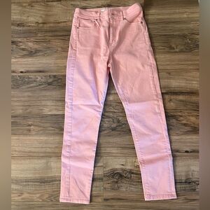 LOFT Blush Pink Skinny Jeans